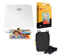 Kodak Step Slim Imprimante Photo Mobile instantanée - Kit : 20 Paquets de Papier Zinc, étui