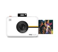KODAK Step Touch | Appareil numérique 13MP avec imprimante instantanée et écran Tactile LCD 3,5 p, vidéo HD 1080p, Zoom 10x, Miroir à Selfies, Logiciel d'édition, Bluetooth et Zink Zero Ink | Blanc