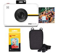 KODAK Step Touch Appareil Photo instantané avec écran Tactile LCD de 3,5 Pouces (Blanc) Kit de Voyage