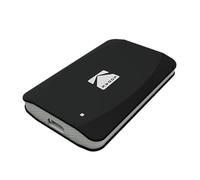 Kodak, Stockage Informatique, Disque SSD Externe, SSD Portable X220, Câble USB-C 3.2 Gen2 vers USB-A, EKSSD1TX220K