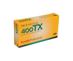 Kodak Tri-X 400 - Film Noir et Blanc 120, ISO 400, Grain Classique, Lot 5, 80 Poses
