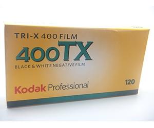 Kodak Trix-X Lot 5 films noir et blanc 120 poses 400 asa