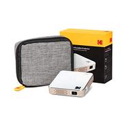 Kodak Ultra Mini projecteur portable | Projecteur LED HD DLP rechargeable écran 254 cm haut-parleur intégré - Étui souple inclus