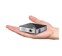 Kodak Ultra Mini Projecteur Portable - Support HD 1080p Noir LED DLP Rechargeable Pico Projecteur - Écran 100 Pouces - Haut-Parleur Intégré - HDMI, USB et Micro SD - Compatible avec iPhone, iPad,