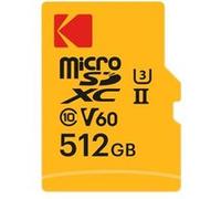 KODAK MICRO SD 512GB UHS-II U3 V60 CARTE MÉMOIRE PERFORMANCE ULTRA