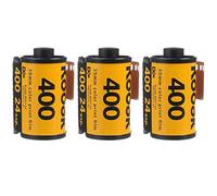 Kodak UltraMax 400 Lot de 3 rouleaux de film 35 mm pour impression couleur or