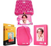 KODAK x Barbie Step Slim Imprimante Photo Mobile Instantanée sans Fil (Style Iconique) + Étui Deluxe Barbie + Album Photo Barbie + Papier Zink (20 Feuilles)