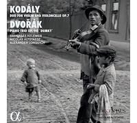 Kodály & Dvořák – Duo pour piano et violoncelle Op.7 · Trio avec piano Op.90 «Dumky» – Alliance