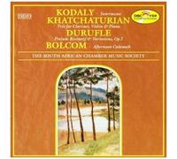 Kodaly, Khatchaturian, Durufle: Intermezzo For Violin / Trio For Clarinet/Prelude Recitatif / Afternoon Cakewalk