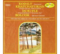 Kodaly, Khatchaturian, Durufle: Intermezzo For Violin / Trio For Clarinet/Prelude Recitatif / Afternoon Cakewalk