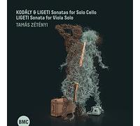 Kodály & Ligeti : Sonates pour violoncelle solo, Sonate pour alto solo CD