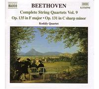Kodály Quartet – Quatuors à cordes fa majeur op 135 & do dièze mineur op 131 (Intégrale vol 9)