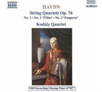 Haydn : Quatuors à cordes Op. 76, n° 1, 2 et 3