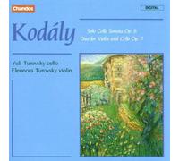 Kodály: Solo Cello Sonata Op. 8, Duo For Violin And Cello Op. 7