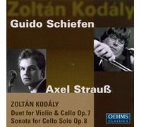 Kodaly, Z. - Duo OP.7/Sonata OP.8 [Import]