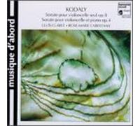 Kodaly, Z. - Sonate pour violoncelle seul