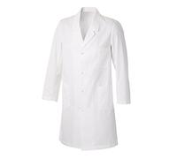 KODAMA Blouse Blanche Chimie Enfant Collège Pression 10 12 14 16 Ans | 100% Coton sergé, lycée et laboratoire, physique-chimie et SVT, fille ou garçon, manches longues, 4 poches, marque française