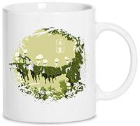 Kodamas - Princesse Mononoke Céramique Blanc Tasse Cup Mug