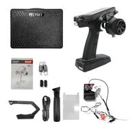 Kodbiby Transmetteur de Télécommande FS-G11P 11 Canaux 2.4GHz, écran IPS de 3.5 Pouces, Double Antenne avec Récepteur pour Voiture RC Bateau GPS I-Bus (Black)