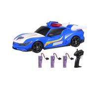 Kodbiby Voiture télécommandée jouet télécommandé pour voiture de police jouet de voiture Drift 4WD avec lumières, cadeau d'anniversaire idéal pour enfants, garçons et filles