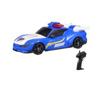 Kodbiby Voiture télécommandée jouet télécommandé pour voiture de police jouet de voiture Drift 4WD avec lumières, cadeau d'anniversaire idéal pour enfants, garçons et filles