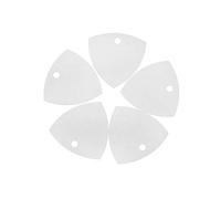 Kodbww Lot de 5 médiators ultra fins en métal pour téléphones portables, écran LCD, plaque arrière, réparation d'ouverture et démontage en métal
