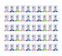 Kodbww Lot de 50 boîtes à dents de lait pour enfants - 3,5 x 2 cm