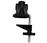 Kodbww Pince de bureau robuste de rechange avec base de serrage réglable pour bras de microphone, support de lampe de table, pince en plastique + métal