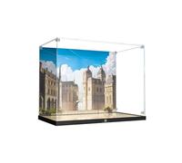 KoDeer Vitrine acrylique pour Lego Notre-Dame de Paris 21061 - 3 mm - Étanche à la poussière - Transparent - 47 x 28 x 37,7 cm/18,5 x 11,0 x 14,8 pouces - Montage sur table