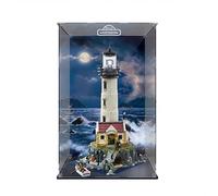 KoDeer Vitrine en acrylique pour Lego 21335 Phare motorisé, vitrine en acrylique de 3 mm pour phare motorisé Lego (modèle non inclus)