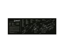 KODENOR AR15 AK47 Tapis en Caoutchouc de Nettoyage d'armes à feu avec Instructions de Diagramme de pièces Cadmeur de Souris Mat Mat for g 1911 Beretta 92 HK USP (Color : MP004-Remington870)