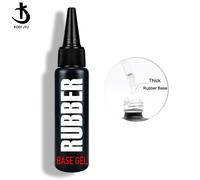 KODI JYJ-Base en Caoutchouc Semi-Permanent pour Verhéritage à Ongles Gel, Base Optique et Top, Top Non Collant, Gellac UV, Style Long, 30ml No Stikcy Top