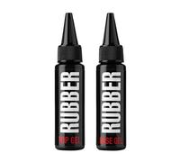 Kodi Professional Rubber Base et Top Coat Semi Permanent - 2 * 30ml - Rubber Base Coat et Top Coat Vernis à ongles Gel Semi-Permanent Manucure Kit