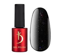 Kodi Professional Vernis Semi-Permanent Noir - Vernis à Ongles Haute Qualité - Nail Gel Polish UV/LED Soak Off 7ml - #BW105 Black