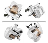 kodiak front caliper,Kodiak 400 Grizzly Étrier de Frein de Freinage 2 Pièces Jeu D'étrier de Frein Avant pour Kodiak 400 1999-2006 Kodiak 450 2003-2006