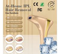 Kodo Épilateur laser 2026 – Laser de glace IPL 4-en-1 indolore Visage et Corps golden