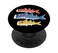 Kodomonohi Drapeau Japonais pour la fête des Enfants PopSockets PopGrip Adhésif