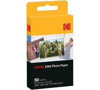KODAK Papier Photo Zink Autocollant 5 cm x 8 cm (50 Feuilles) Compatible avec l'appareil Photo instantané Printomatic
