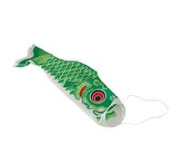 Kodxylytix 55-150cm Manche à air Japonais Carpe Drapeau Koi Nobori Voiliers 70cm Vert