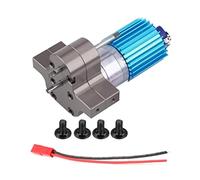 Kodxylytix Boîte de vitesses en métal pour voiture télécommandée - 370 - Couleur titane - 8,5 x 4,1 cm