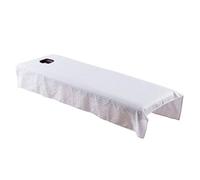 Kodxylytix Drap housse 120x190cm beauté massage spa traitement lit table blanc
