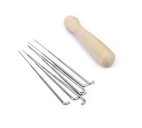 Kodxylytix Lot de 7 aiguilles à feutrer avec manche en bois pour feutrer la laine