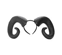 Kodxylytix Serre-tête pour cheveux - Cornes de RAM pour Halloween - Pour femme et homme