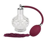 Kodxylytix Vaporisateur de parfum style vintage 80 ml brume fine pour cadeau maquillage outil violet rouge