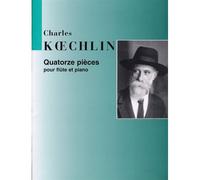 KOECHLIN - 14 PIECES - FLUTE ET PIANO