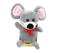 Kögler 75621 - Souris de Labertier Ravel d'environ 18 cm de Haut, Peluche avec Fonction de Lecture, babillage et se déplace de manière Amusante et Fonctionne avec Piles