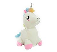 Kögler 75662 - Laber - Licorne, Le Tout nachplappert - Peluche Blanc, ca. 27 x 18 x 13 cm