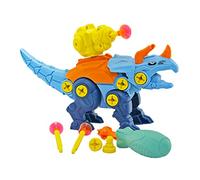 Kögler 90507 - Kit de Construction DIY Robo-Dino dans l'œuf, Figurine de Dinosaure Tricératops avec catapulte et flèches à Ventouse, pour Construire et Jouer, idée pour Les Enfants à