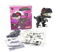 Kögler 90533 - Kit de Bricolage Dinosaure T-Rex en Noir, kit DIY avec Squelette à Assembler