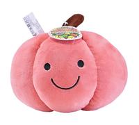 Kögler 97363 - Potiron en Peluche Super Doux, Fruits coquins Squishy, Peluche Moelleuse et câline avec Visage, 20 cm env.